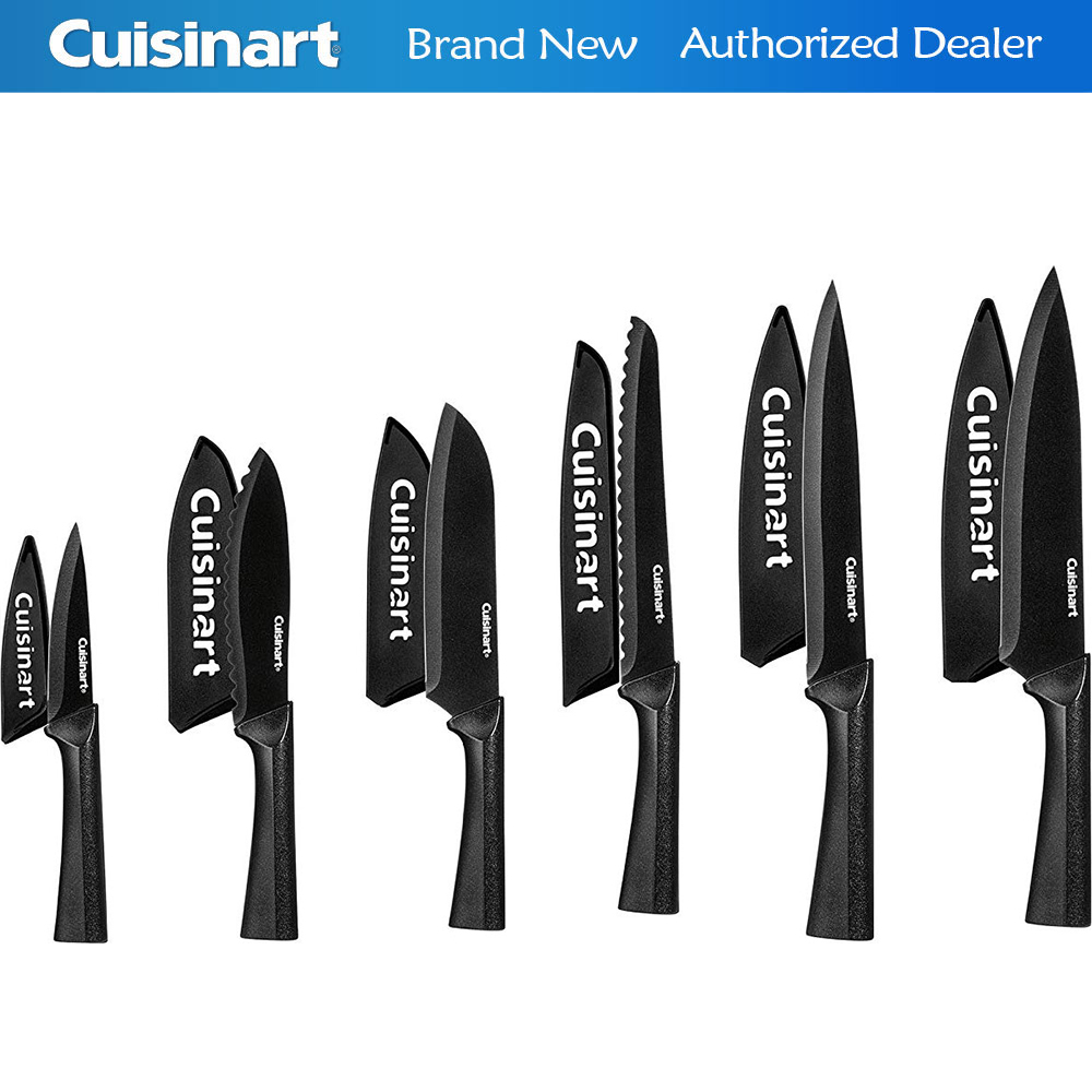 Cuisinart Advantage 12-Piece Gray Knife Set with Blade Guards