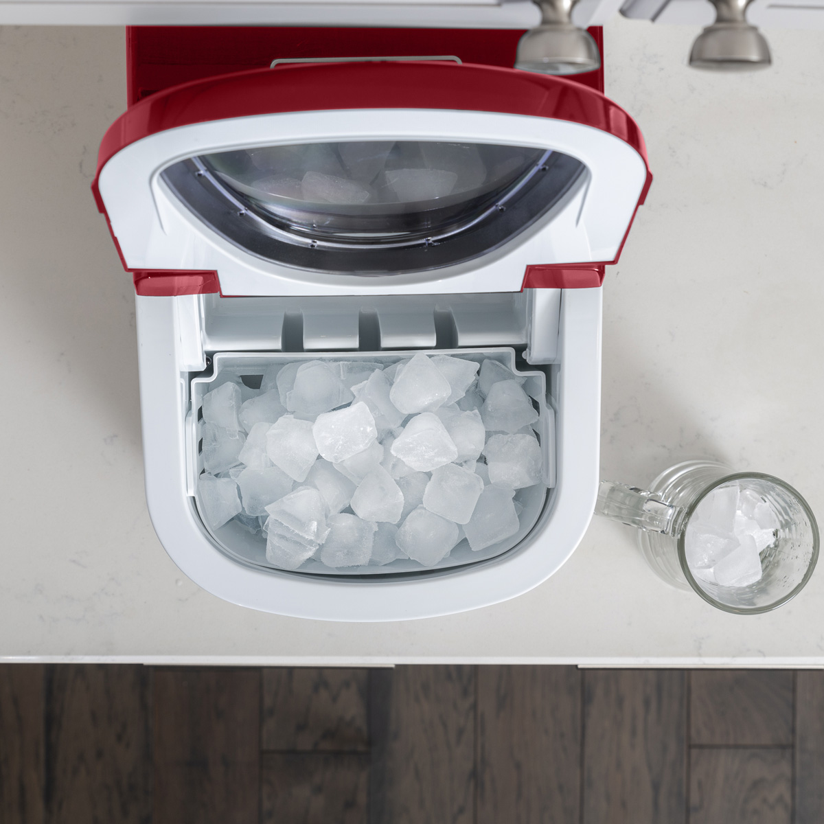 Deco Chef Ice Maker Portable Countertop Compact Machine 26lbs Per Day