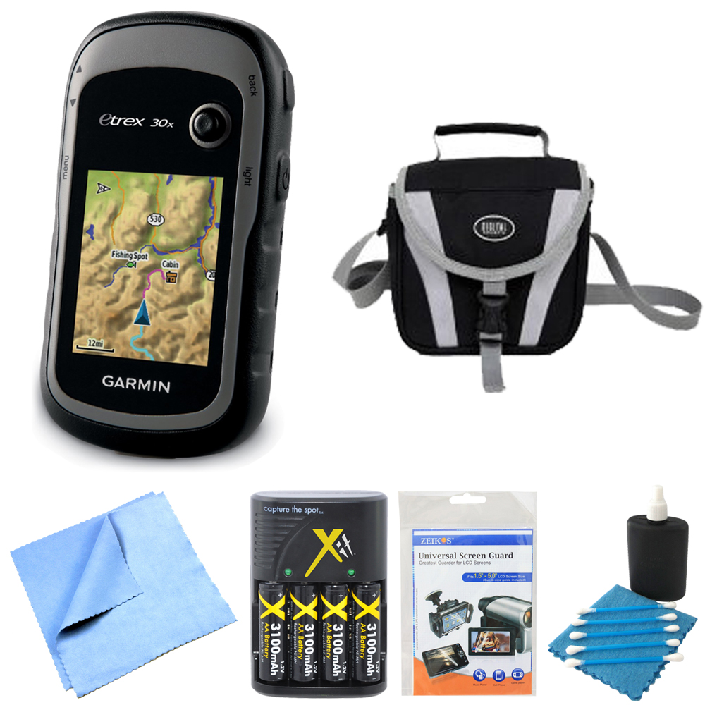 Garmin 010 01508 10 eTrex 30x Handheld GPS Battery Bundle eBay