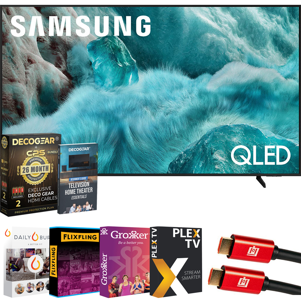 Samsung 75-Inch Q7F QLED 4K AI Smart TV 2025 with Extended Warranty