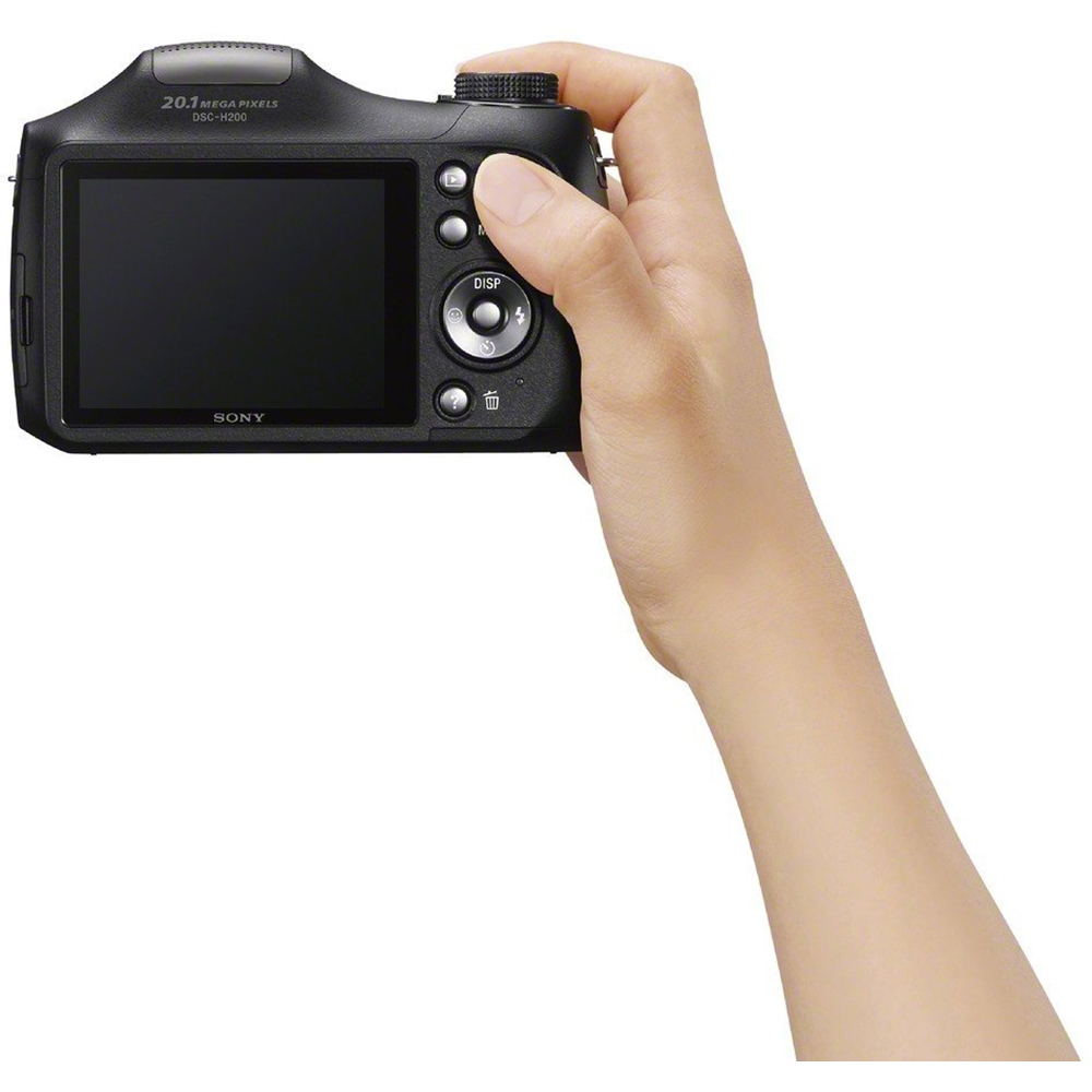 Sony Cyber Shot DSC H300 Digital Camera Black 16GB Kit 0027242873810 eBay