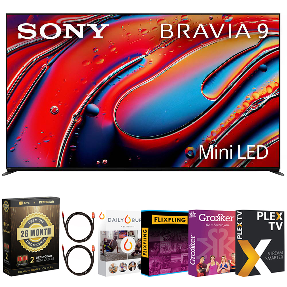 Sony BRAVIA 9 85" 4K Mini-LED TV 2024 w/ +Movies Streaming Pack
