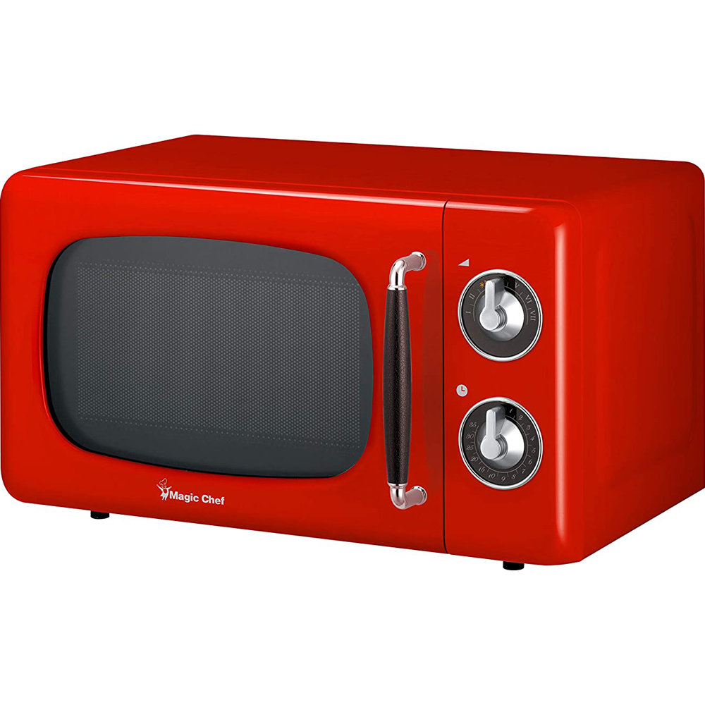 MCD770CM by Magic Chef - 0.7 cu. ft. Countertop Retro Microwave Oven