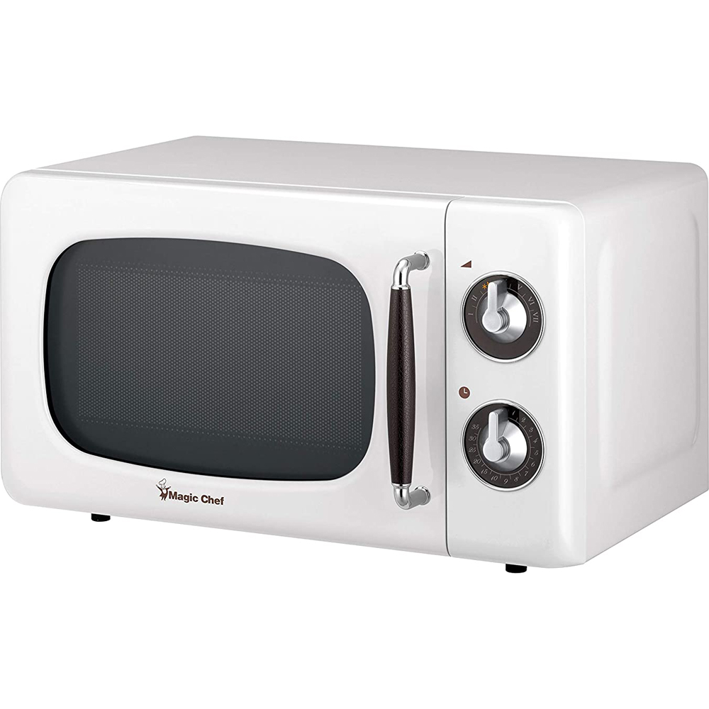 Magic Chef MC77CMW 0.7-Cu. Ft. 700-Watt Retro Countertop Microwave (White)  - AliExpress