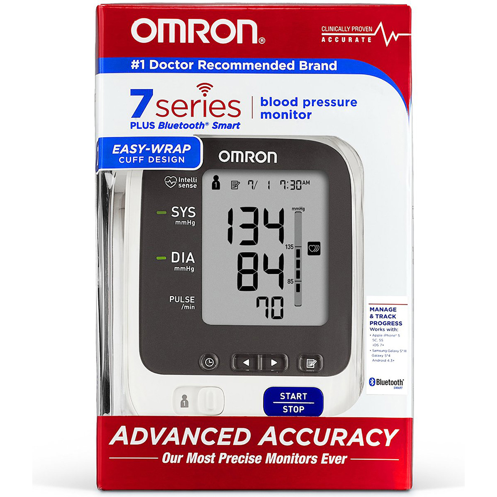 OmronBP7617SeriesUpperArmBloodPressureMonitorPlusBluetoothSmart