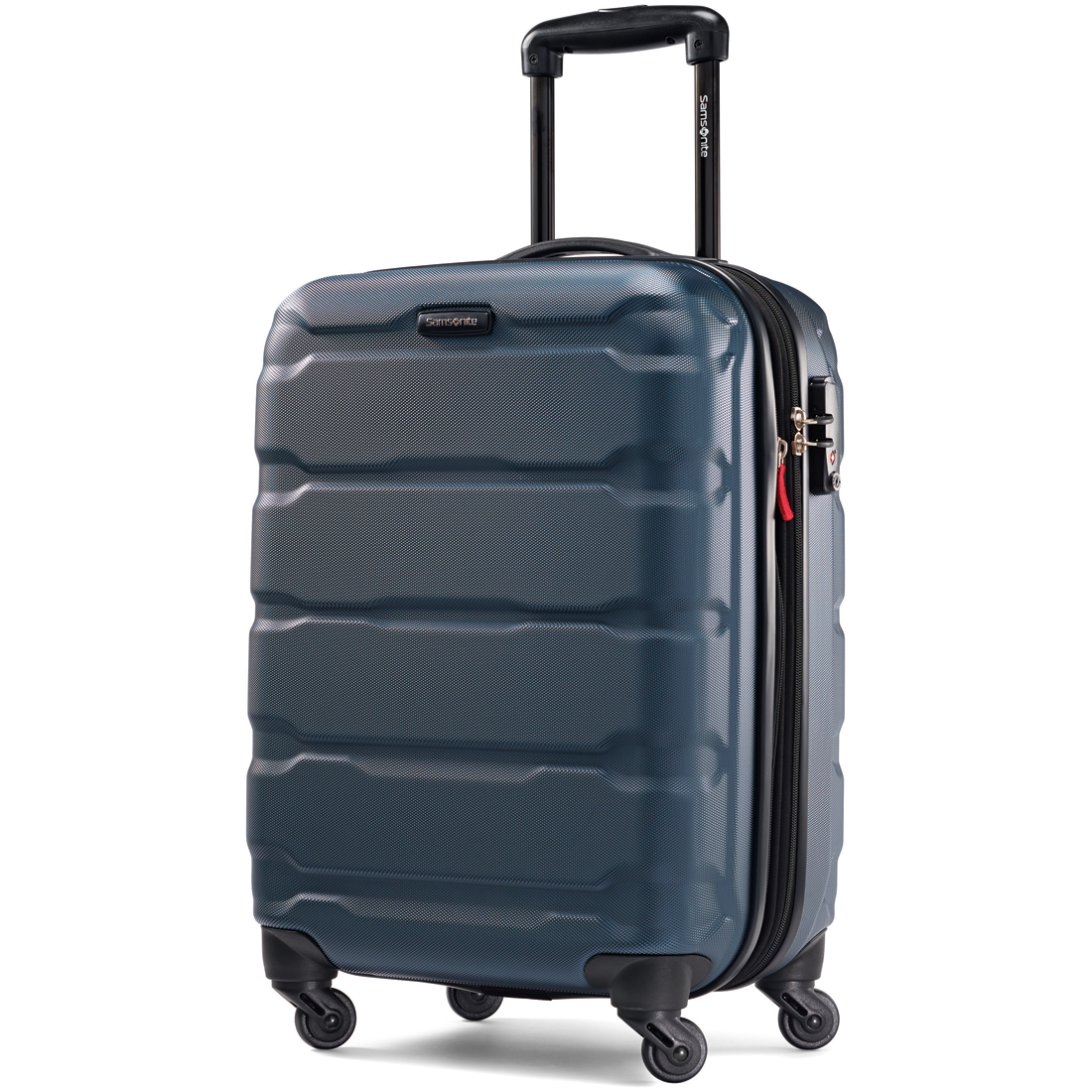 Samsonite Omni Hardside Spinner Suitcase Luggage, Teal - 20" / 24" / 28"