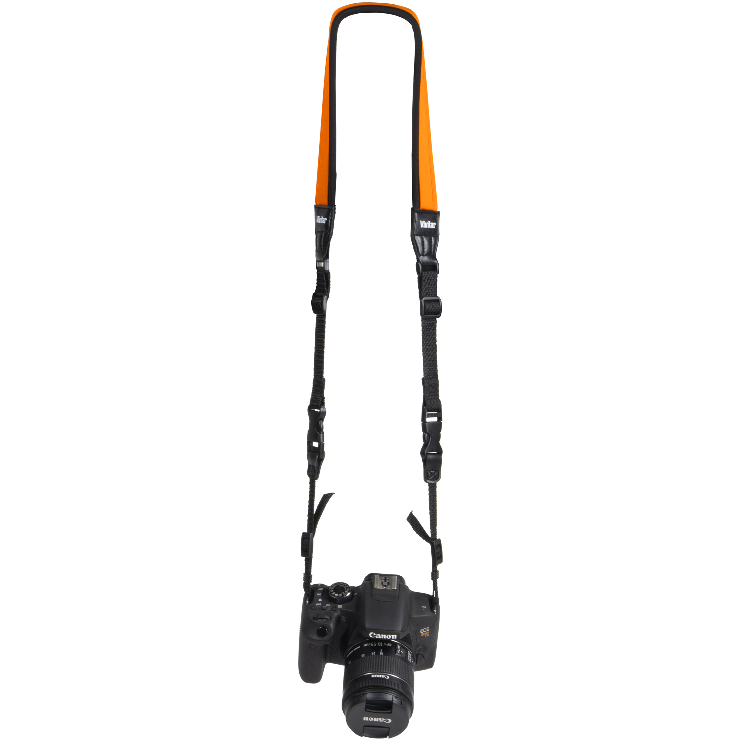 Vivitar Universal Neoprene Padded Camera Strap w/ Quick Release Clips