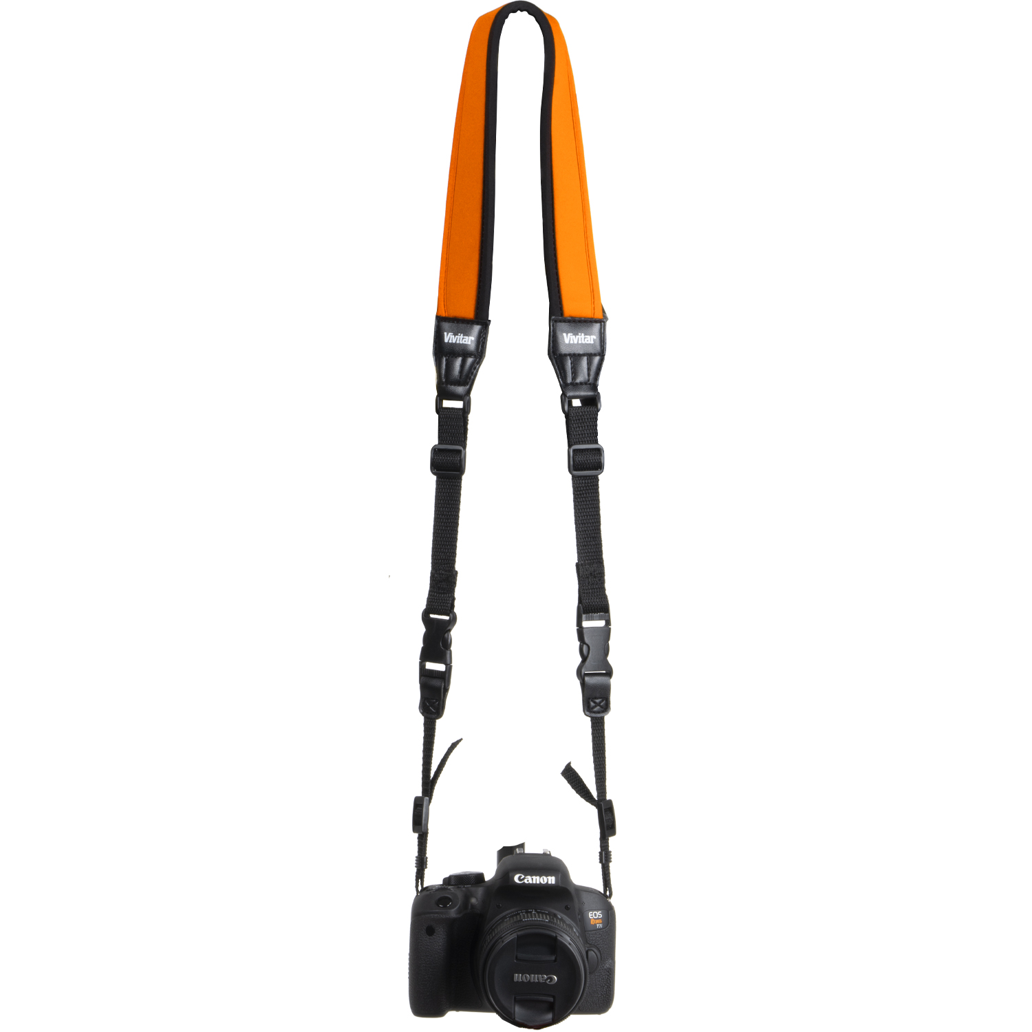 Vivitar Universal Neoprene Padded Camera Strap w/ Quick Release Clips