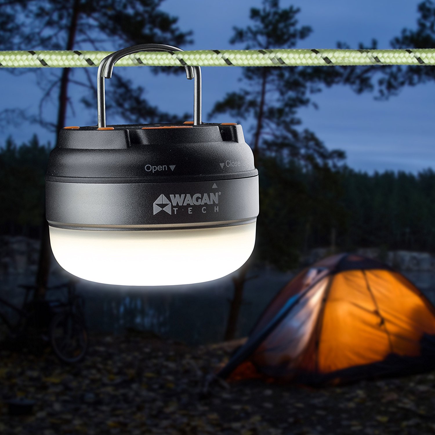 Wagan LED BriteNite Dome Lantern Flashlight for Camping, Hiking and
