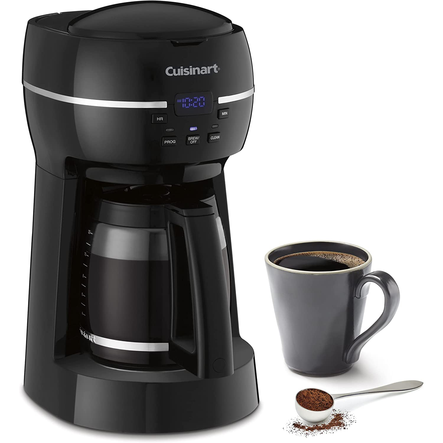 Cuisinart 12-Cup Programmable Coffeemaker, Black (DCC-1500)