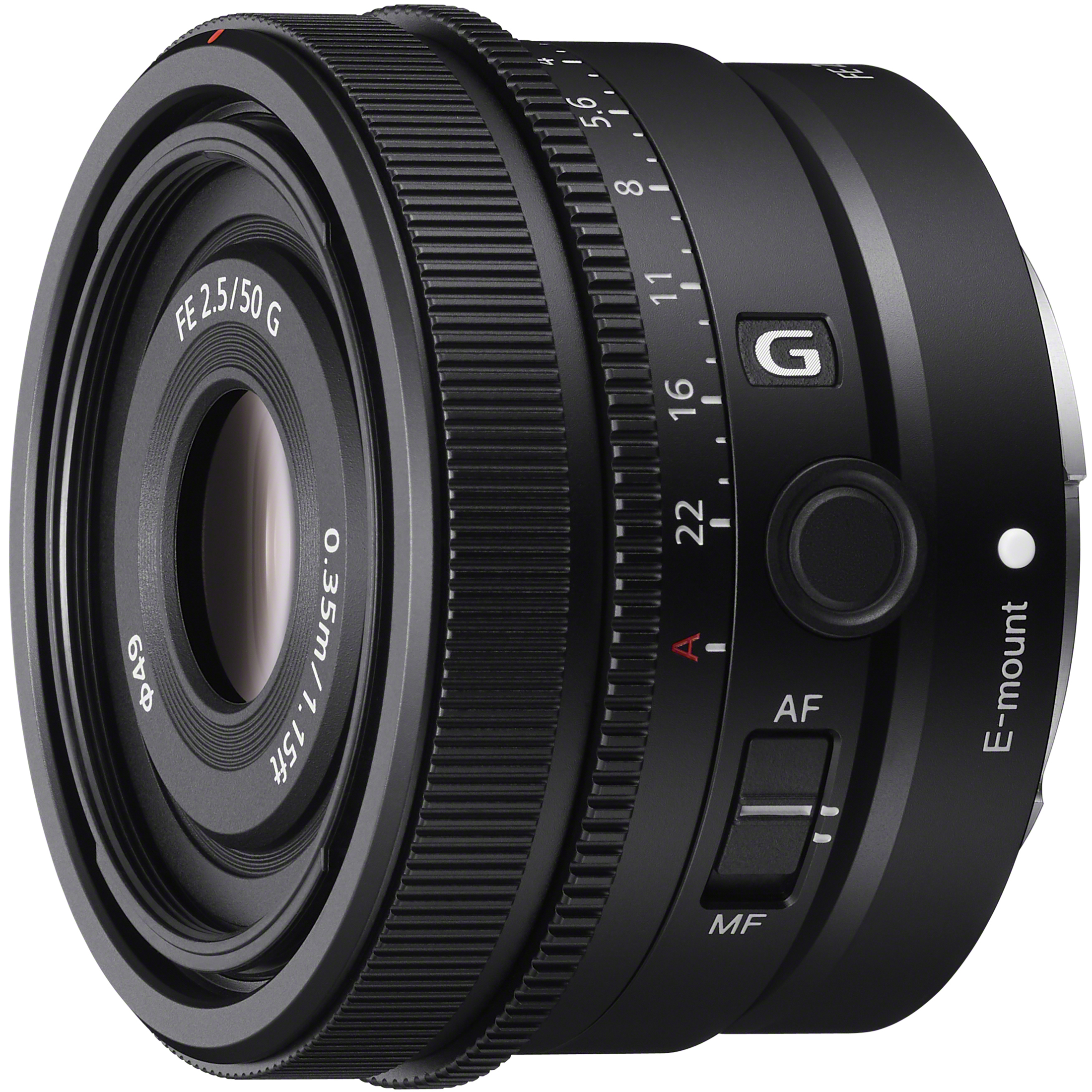 Sony FE 50mm F2.5 G Ultra Compact Prime G Lens for E-Mount + 7 Year Protection Pack