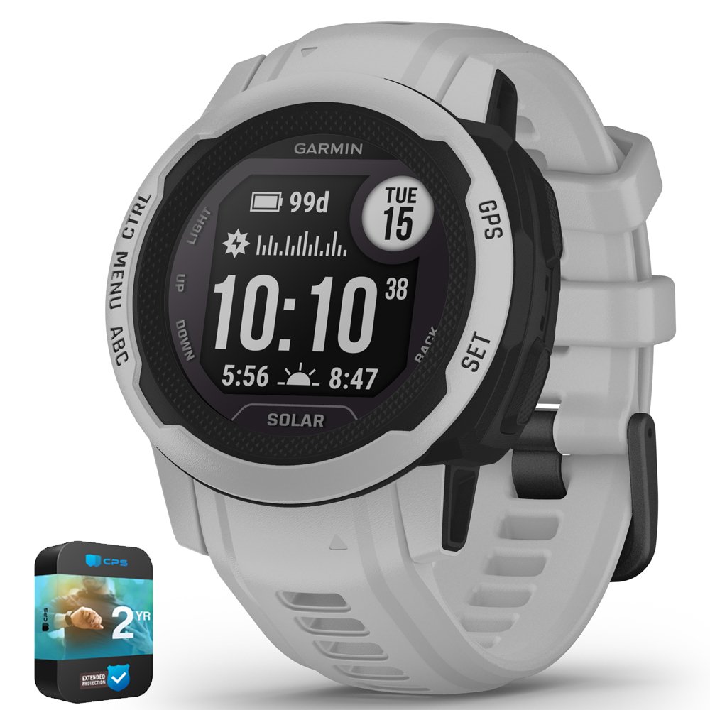 Garmin Instinct 2S Solar 40mm GPS Smartwatch Mist Gray with 2 Year Warranty