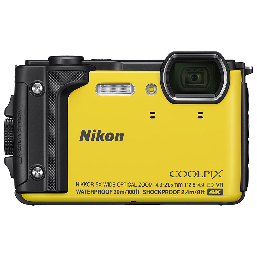 Nikon COOLPIX W300 16MP 4k Ultra HD Waterproof Digital Camera  Yellow