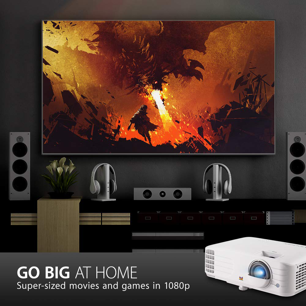 ViewSonic PX727HD 1080p Home Theater Gaming Projector