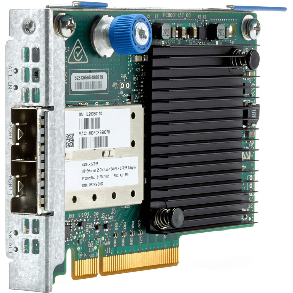 HPE 817749-B21 Ethernet 10 / 25Gb 2-port 640FLR-SFP28 Adapter