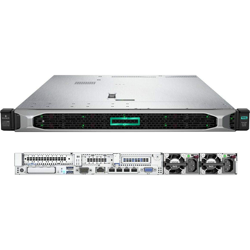 HPE ProLiant DL360 Gen10 Network Choice 16GB RAM Rack Mount Server, P23578-B21