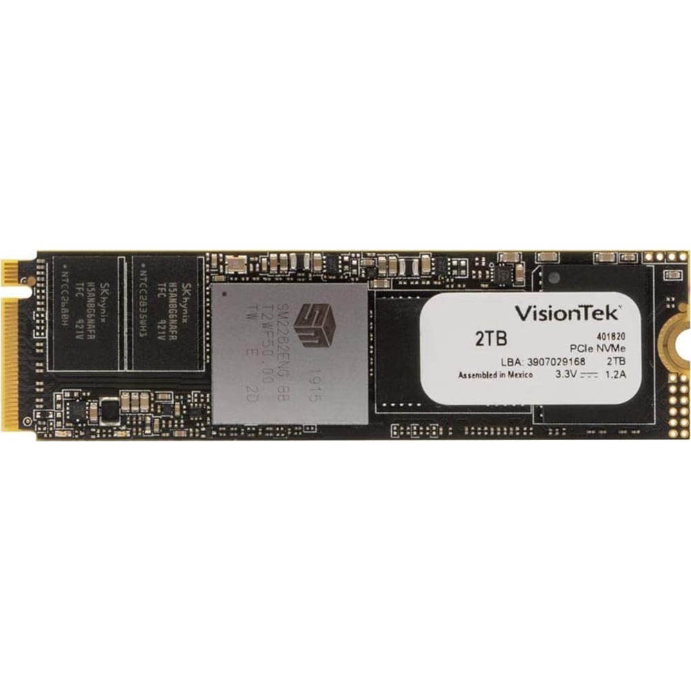 VisionTek PRO XPN 2 TB Solid State Drive - M.2 Internal - PCI Express 901308