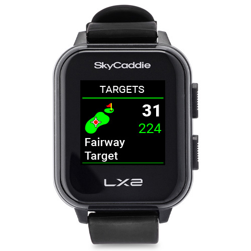 SkyCaddie LX2 GPS Golf Watch - Black