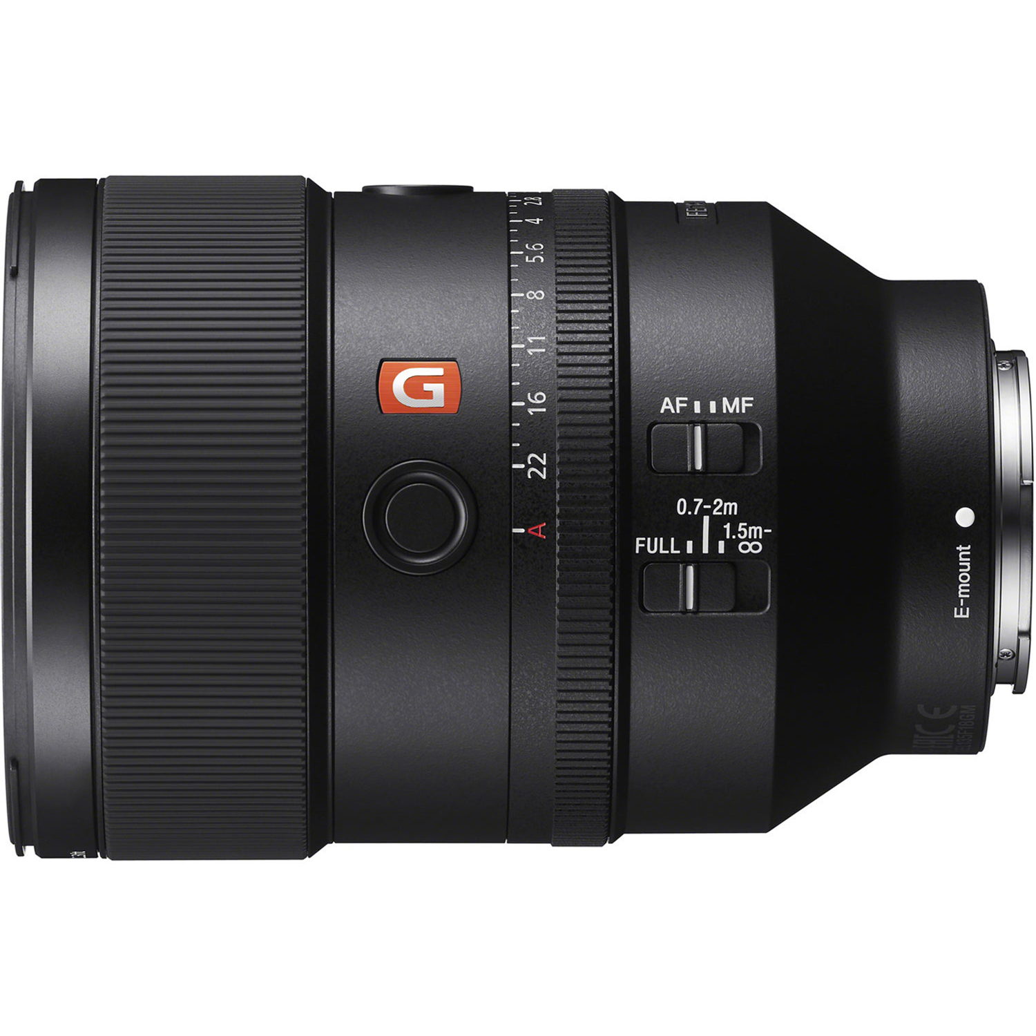 Sony FE 135mm F1 8 GM G Master Full Frame E Mount Telephoto Prime Lens