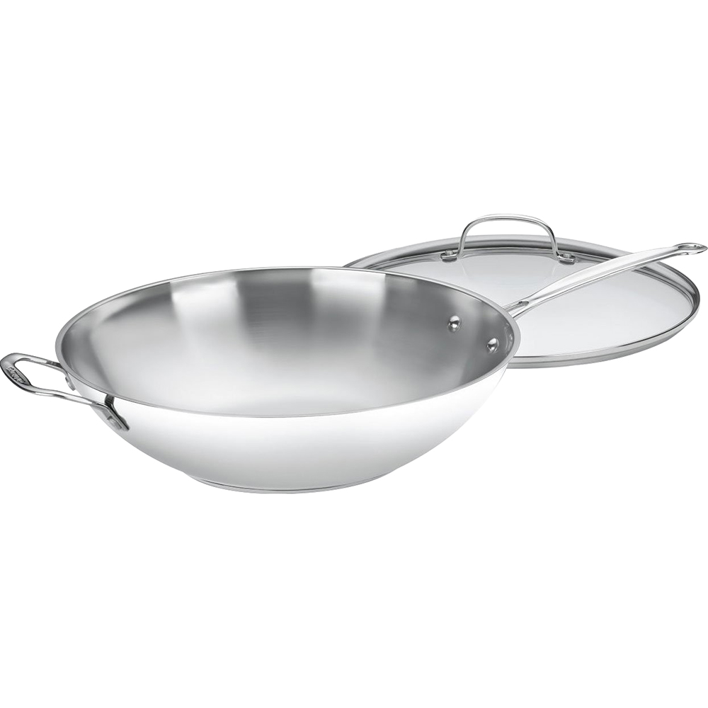 Cuisinart Chef’s Classic Stainless 14″ Stir-Fry Pan