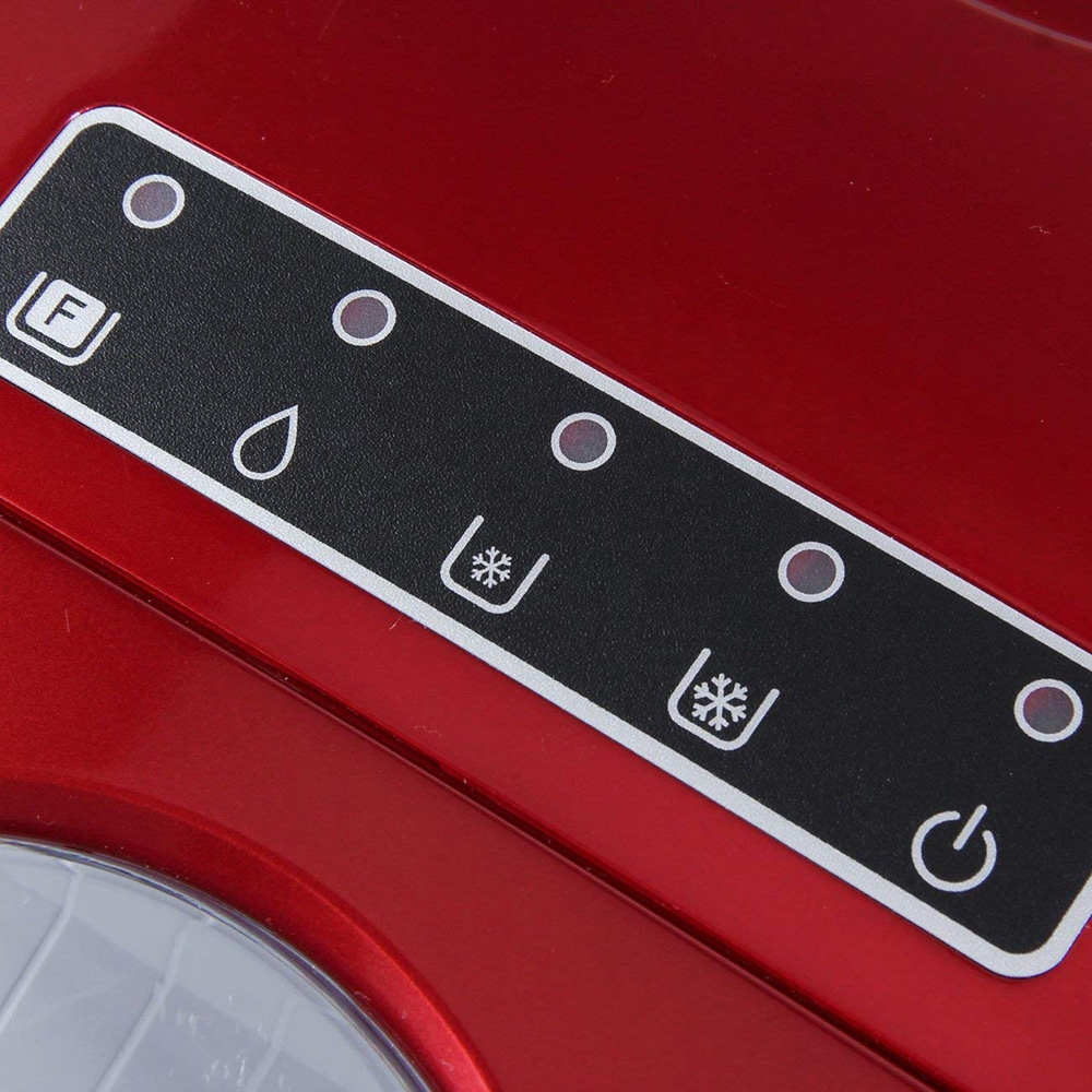 Deco Chef Electric Ice Maker (IMRED) Compact Top Load 26 Lbs. Per Day