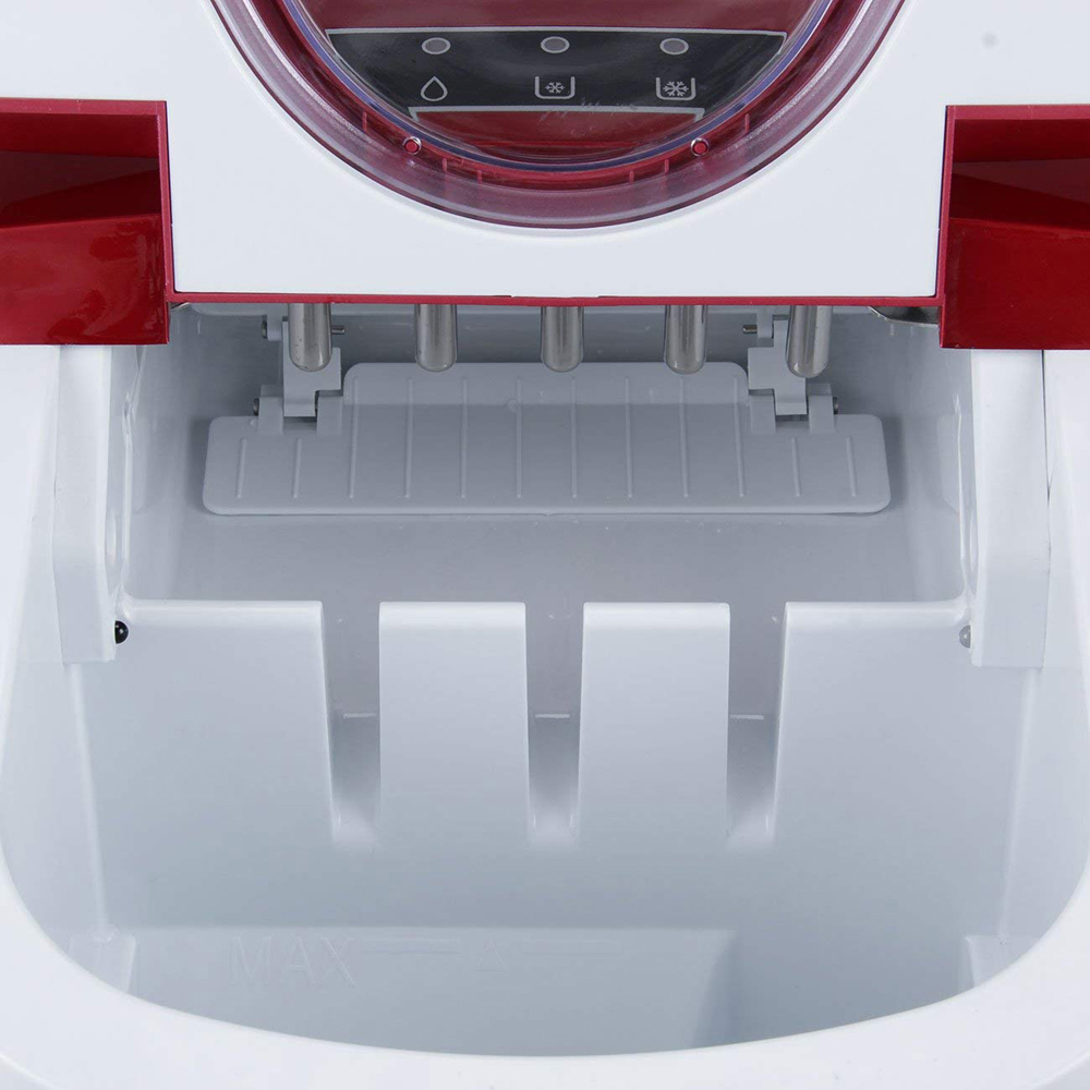 Deco Chef Electric Ice Maker (IMRED) Compact Top Load 26 Lbs. Per Day