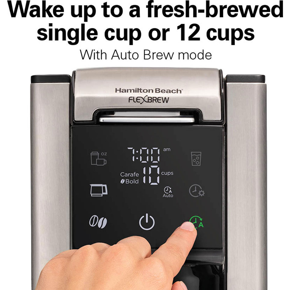Hamilton Beach FlexBrew 5-in-1 Coffee Maker (R49965) - Black alternate view 5