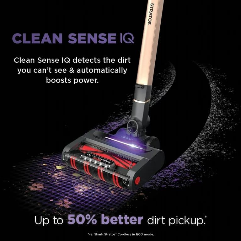 Shark Stratos IZ840H Cordless Vac Stick Vacuum, Rose Gold alternate view 2