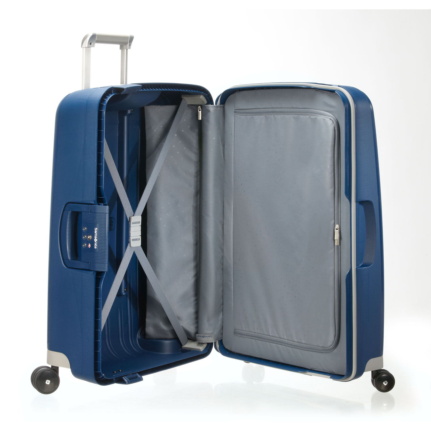 Samsonite S'Cure 28" Zipperless Spinner Luggage - Blue