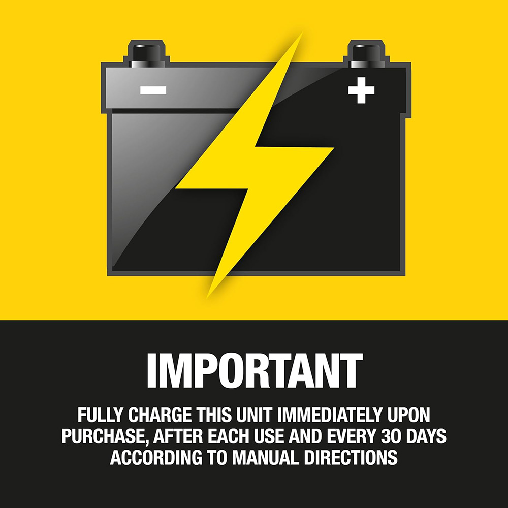 Stanley J5C09 500 Amp Jump Starter with Compressor - Open Box product image view 9