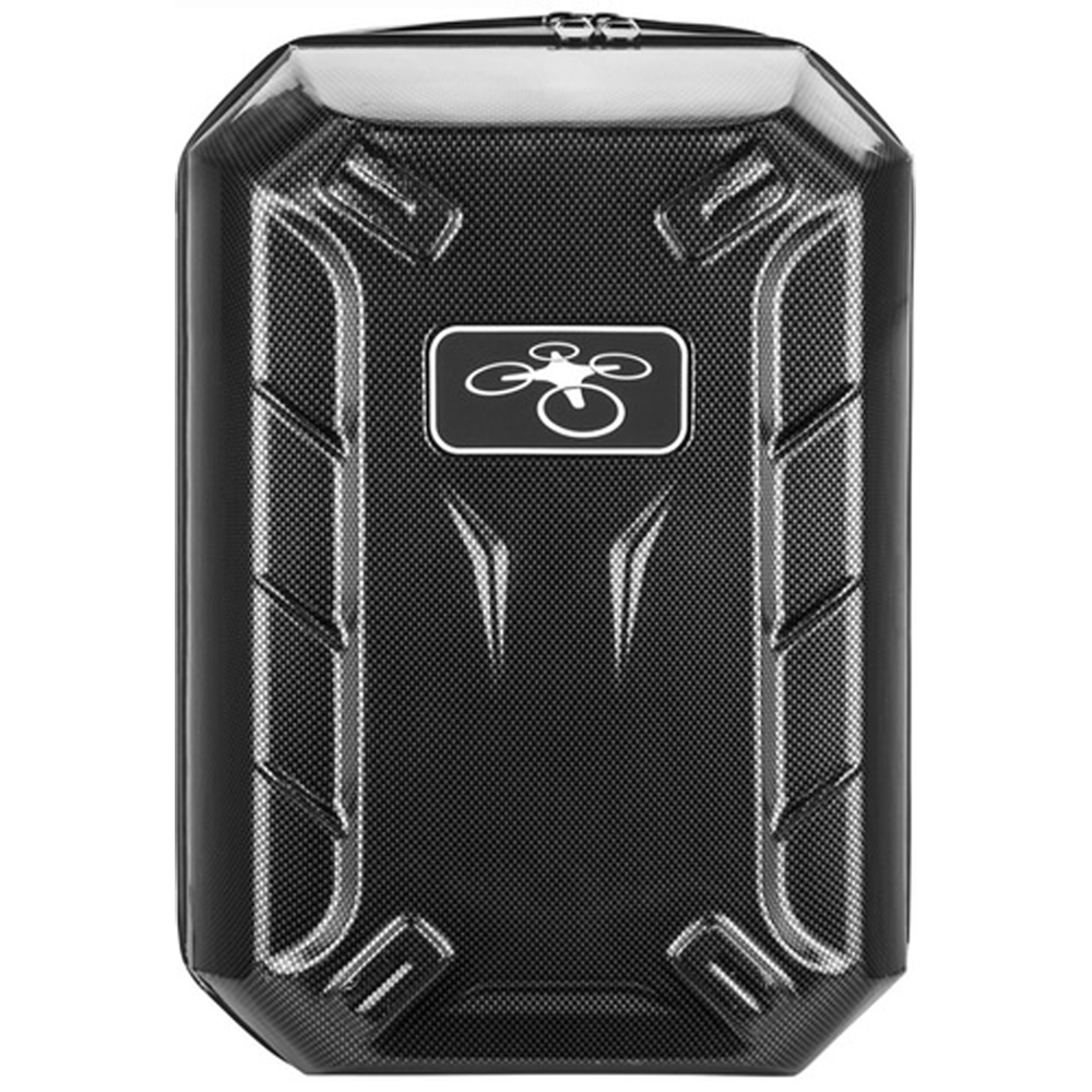Xit Hardshell Drone Backpack Case for DJI Phantom 3 / 4 - Carbon Fiber Design