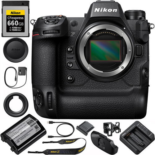 カメラセット Nikon Z 9 Mirrorless Camera 8K/4K FX Body Kit + CFexpress