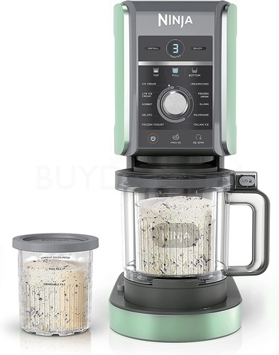Ninja CREAMi Deluxe 11-in-1 XL Ice Cream Maker, Mint (NC551