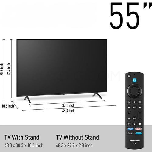 Panasonic W95 Series 55 inch Mini LED 4K Ultra HD Smart Fire TV