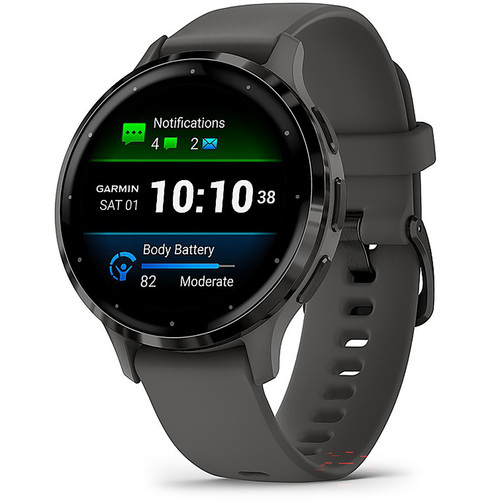 Garmin Venu 3S Fitness GPS Smartwatch Slate/Black (41mm) Refurb. +