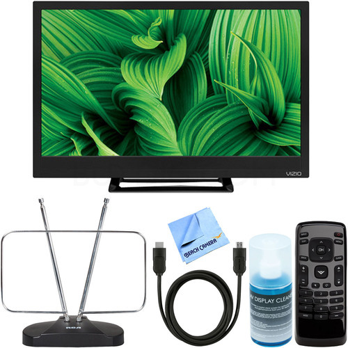 Vizio D24hnE1 DSeries 24" Class EdgeLit LED TV + Antenna & TV