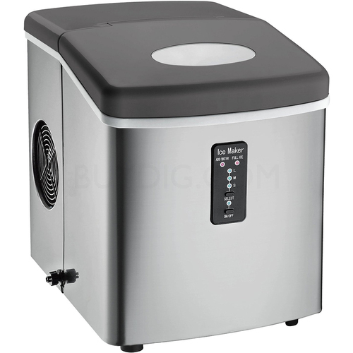 Frigidaire A/C ICE103 Counter Top Ice Maker with Over-Sized Ice Bucket