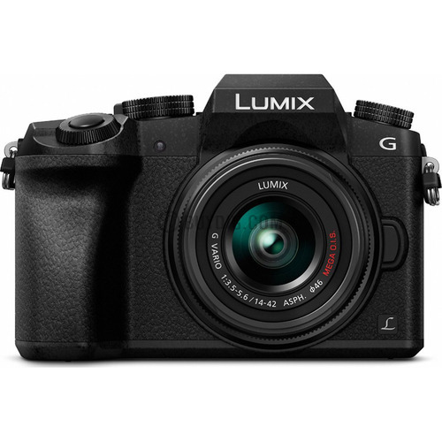 Panasonic LUMIX G7 Mirrorless Digital Camera (Black) 14-42mm