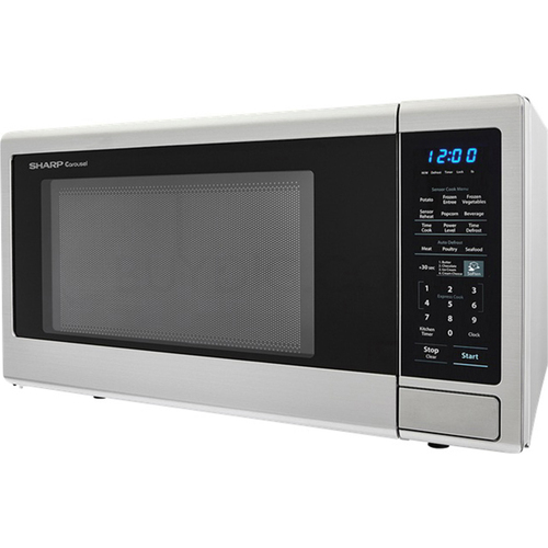 Sharp 1.8 Cu.Ft. 1100W Carousel Countertop Microwave Oven 74000620155 eBay