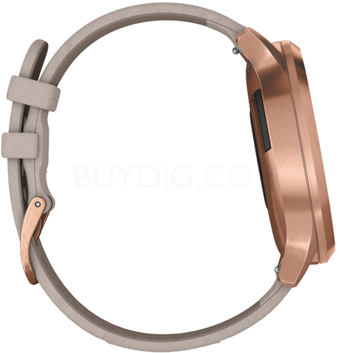 garmin vivomove hr grey suede band