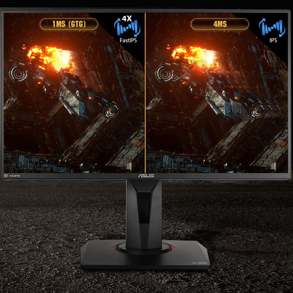 Photos - Monitor Asus TUF Gaming VG259QM 24.5 Full HD 1920x1080 280Hz Gaming  90LM05 