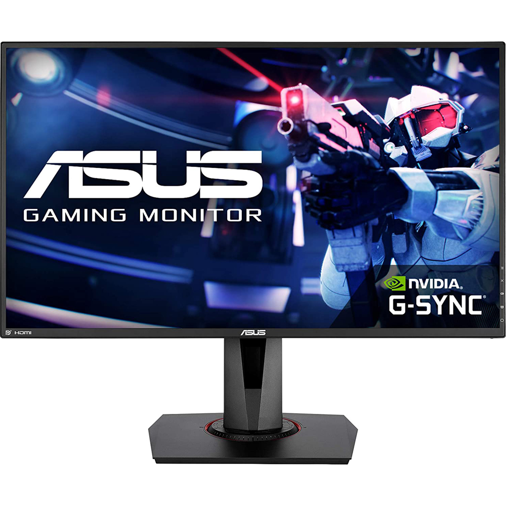 Photos - Monitor Asus 27 Full HD 1080p 165Hz, 0.5ms, G-SYNC Compatible Gaming  - VG2 