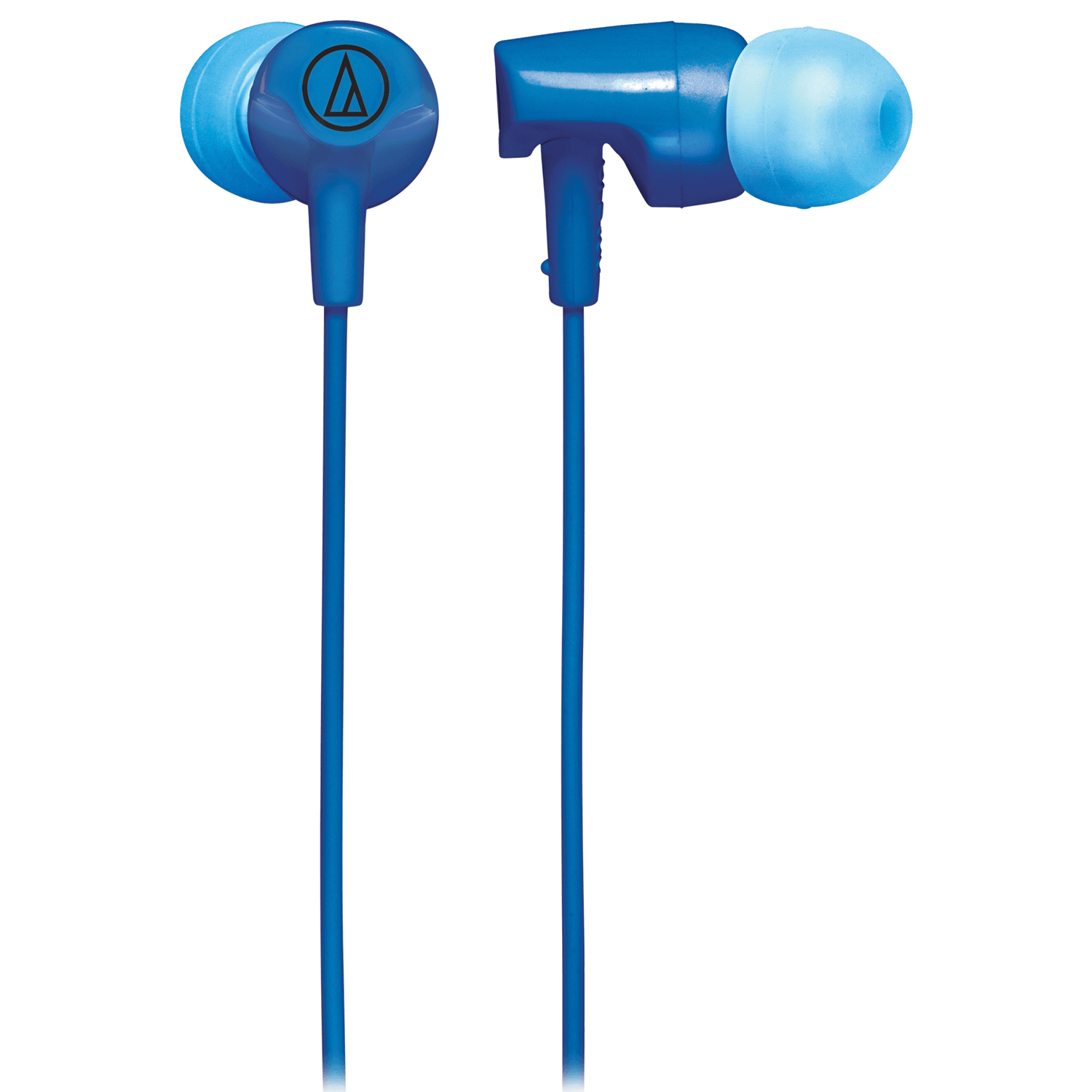 AudioTechnica ATHCLR100iSBL SonicFuel Inear Headphones with Inline Mic  Control