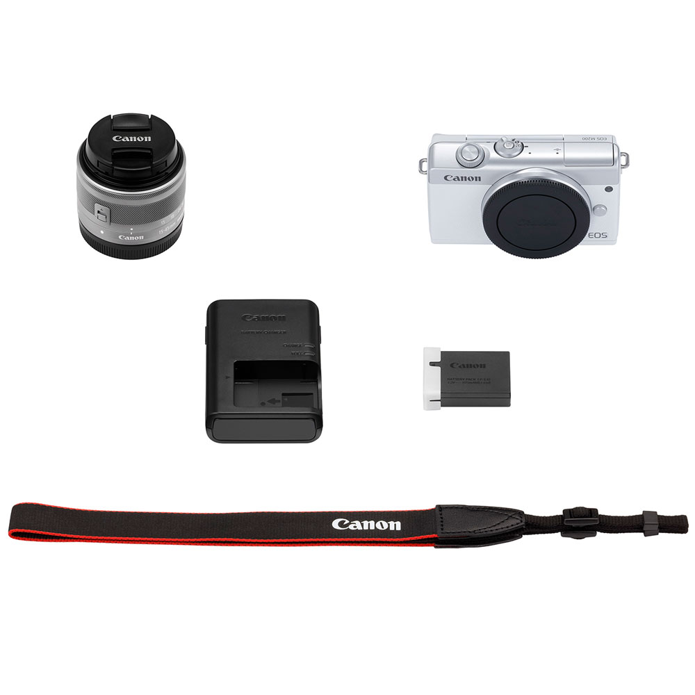 Canon EOS M200 24.2MP Mirrorless Digital Camera with EFM 1545mm IS