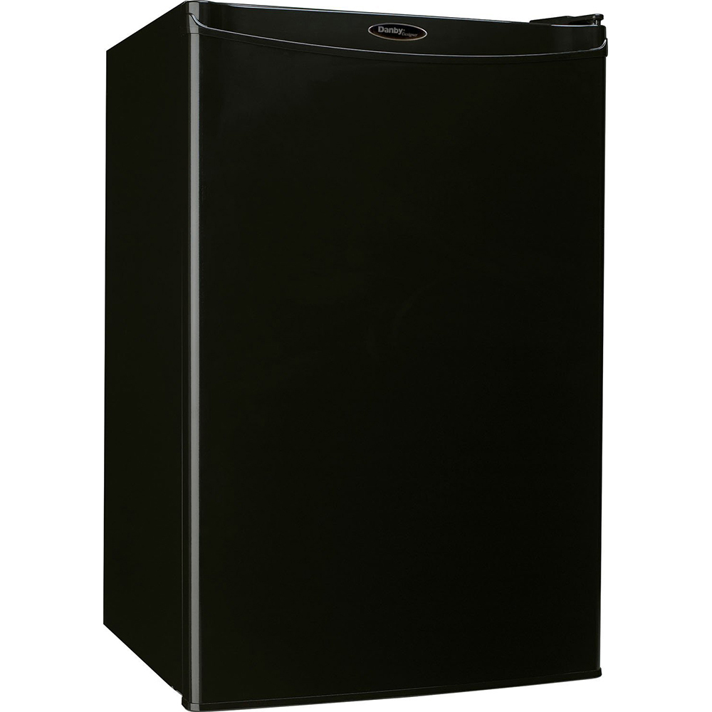 Photos - Fridge Danby Designer 4.4 Cu.Ft. Compact Refrigerator in Black - DAR044A4BDD DAR0 