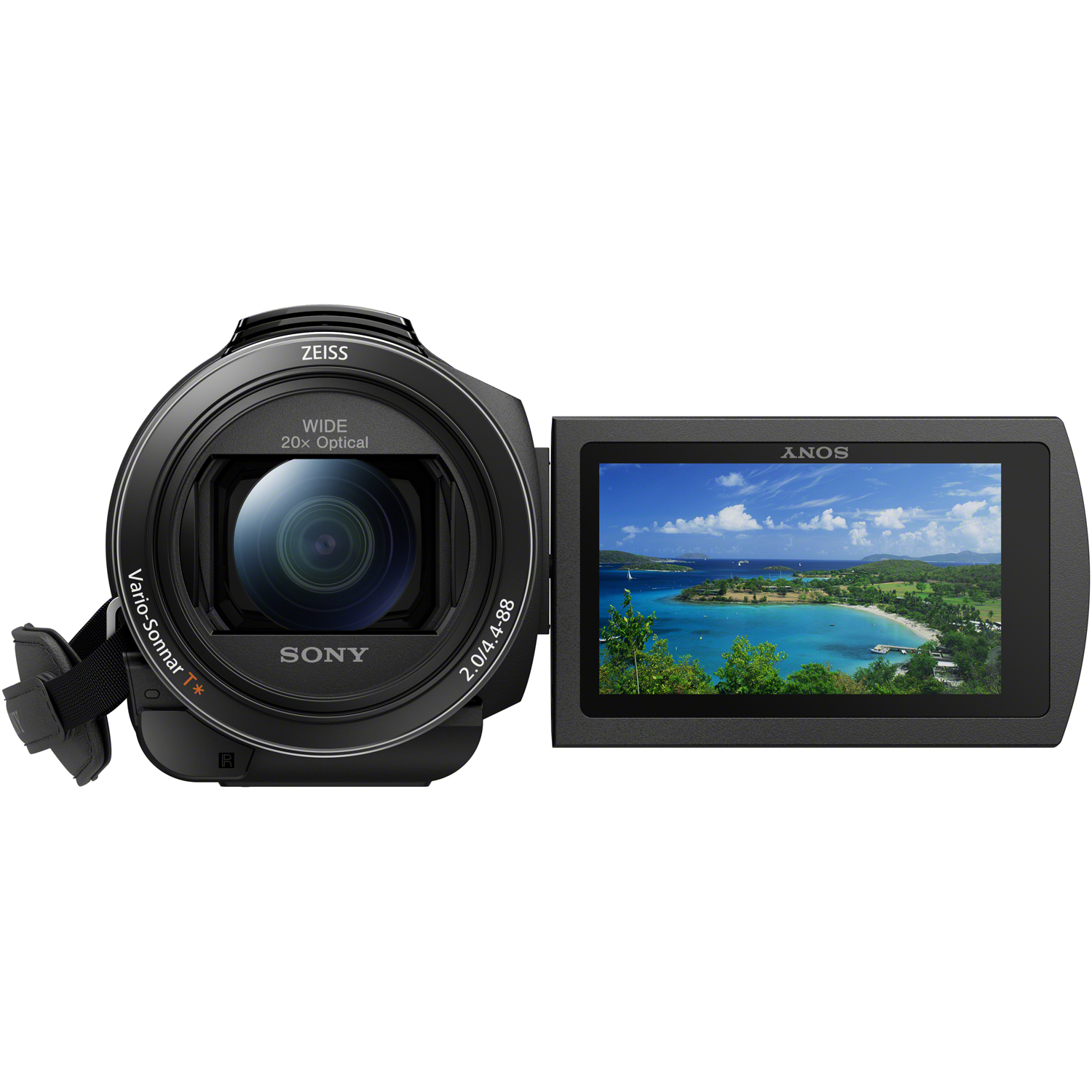 Photos - Camcorder Sony FDR-AX43 4K UHD Handycam  Kit AX43 Video Recording Camera Pr 
