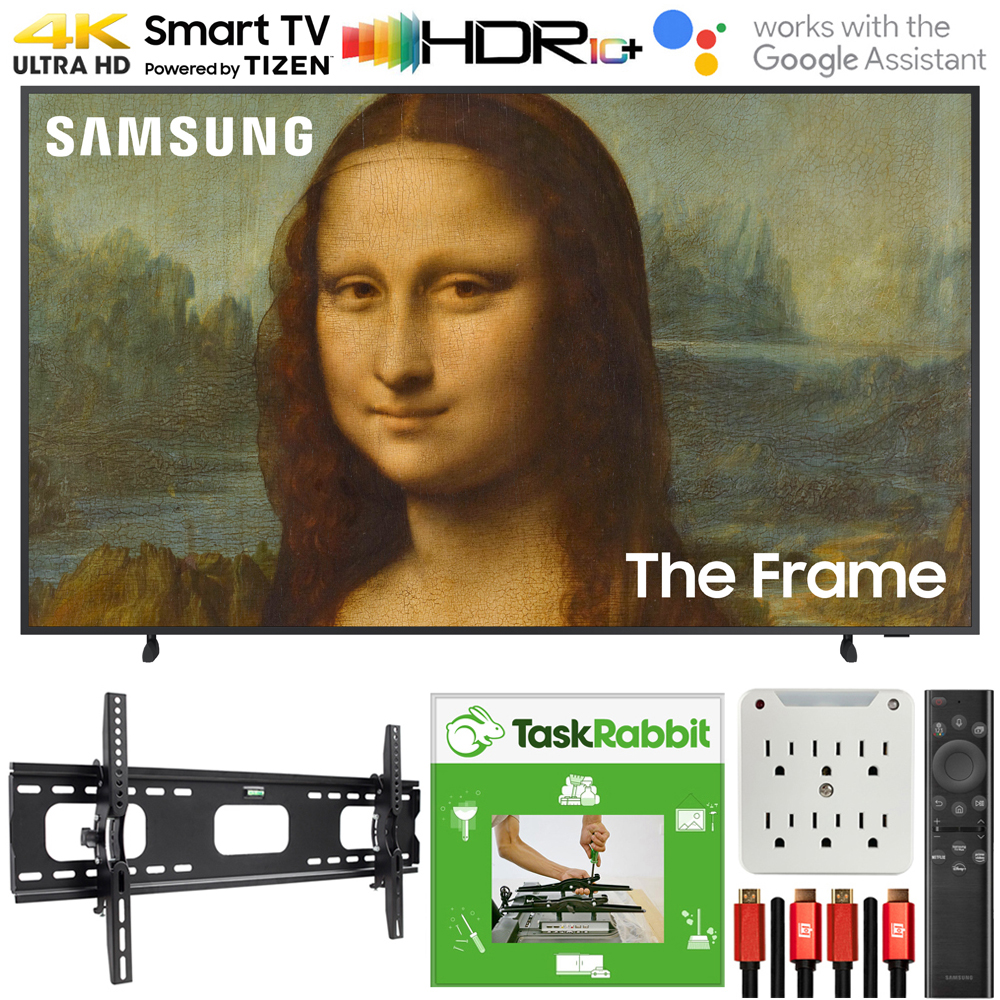 Photos - Television Samsung 50 The Frame QLED 4K UHD Smart TV  with TaskRabbit Installatio  2022