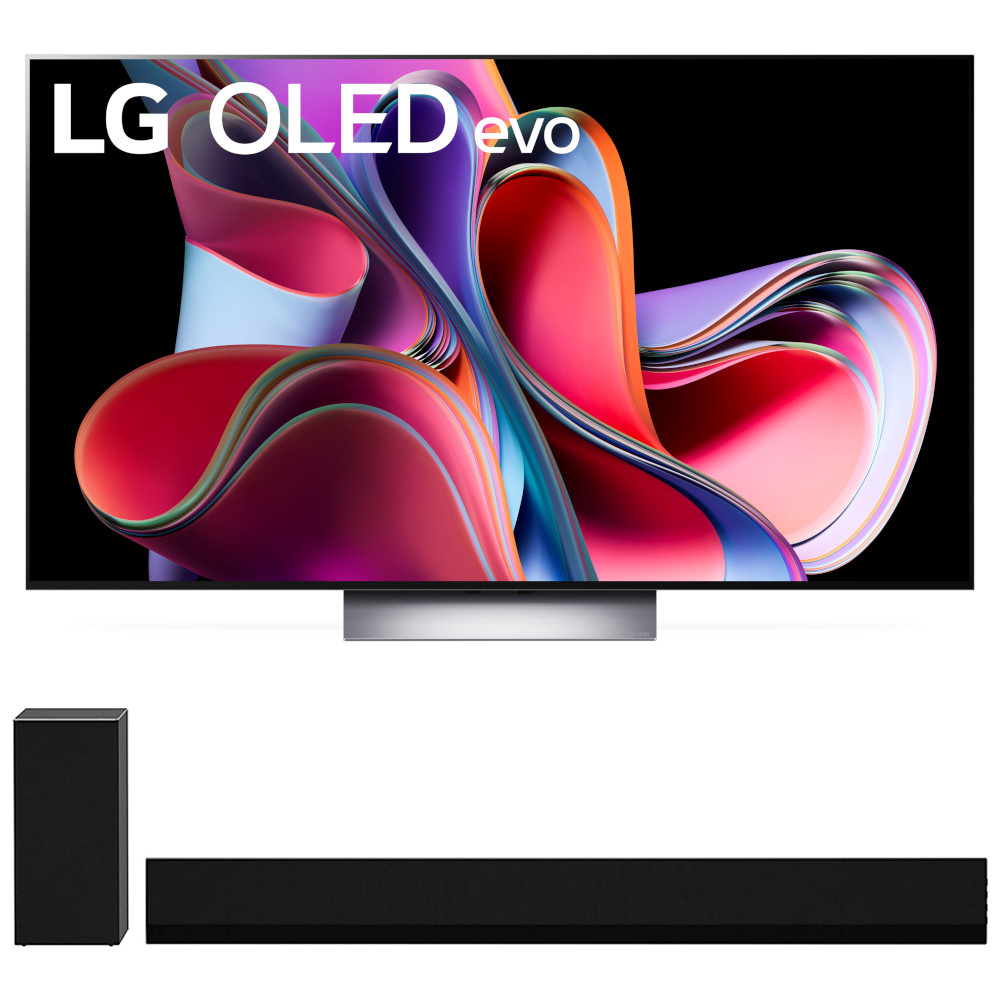 Photos - Television LG OLED evo G3 65 4K Smart TV w/  GX 3.1 ch High Res Audio Soundbar (202 