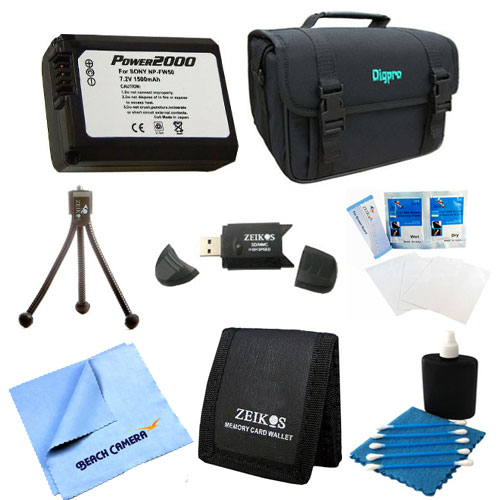 Special Loaded Value NPFW50 Battery Kit for Sony NEX5N NEX7