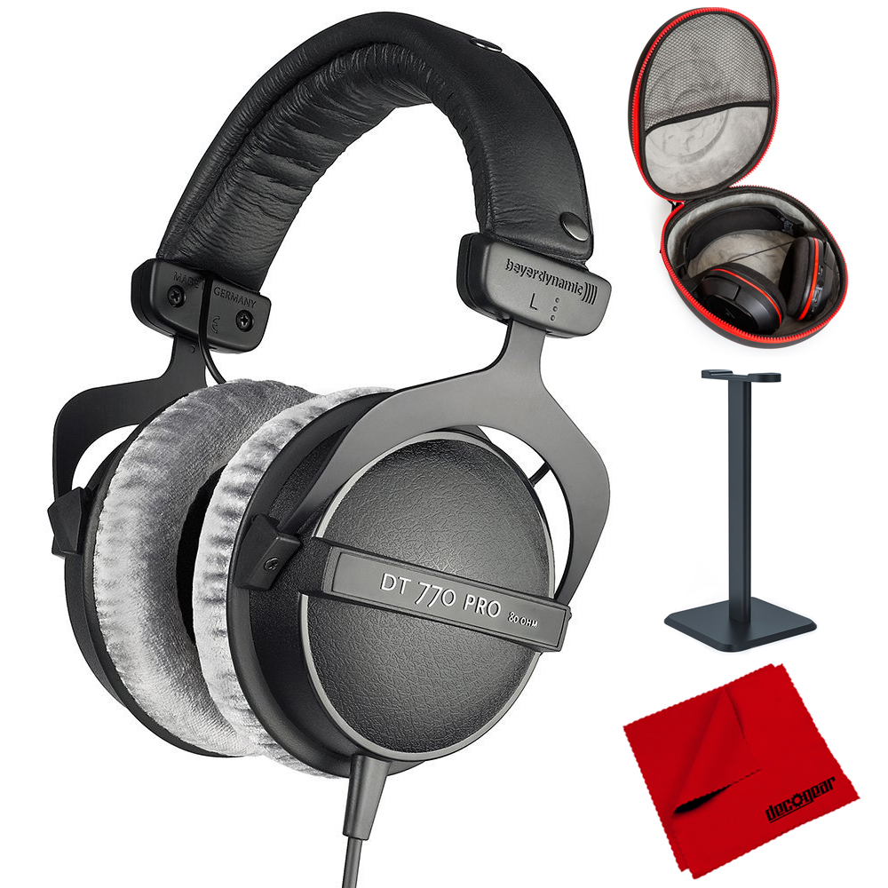 Photos - Headphones Beyerdynamic DT 770-PRO Studio  80 Ohms Closed Dynamic + Case Bu 